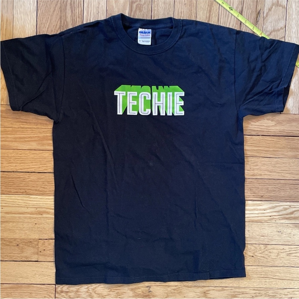 Techie t shirt Short Sleeve black green ID Camp Gilbran black M tech